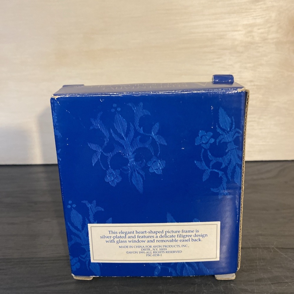 Avon‎ vintage Silver Plated heart Photo frame! - Picture 5 of 6